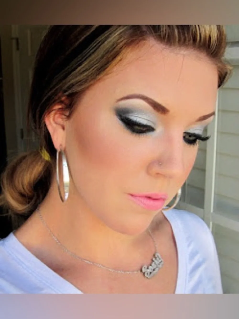 NWT NYX Ultra Pearl Mania Loose Powder Eye Shadow - Silver Pearl LP04